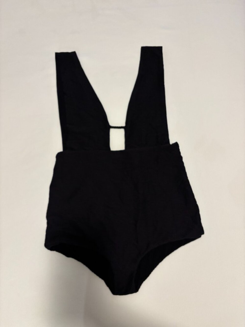 Le Stockholm Syndrome Black One Piece Swimsuit Size 38 Minimalist Cutout